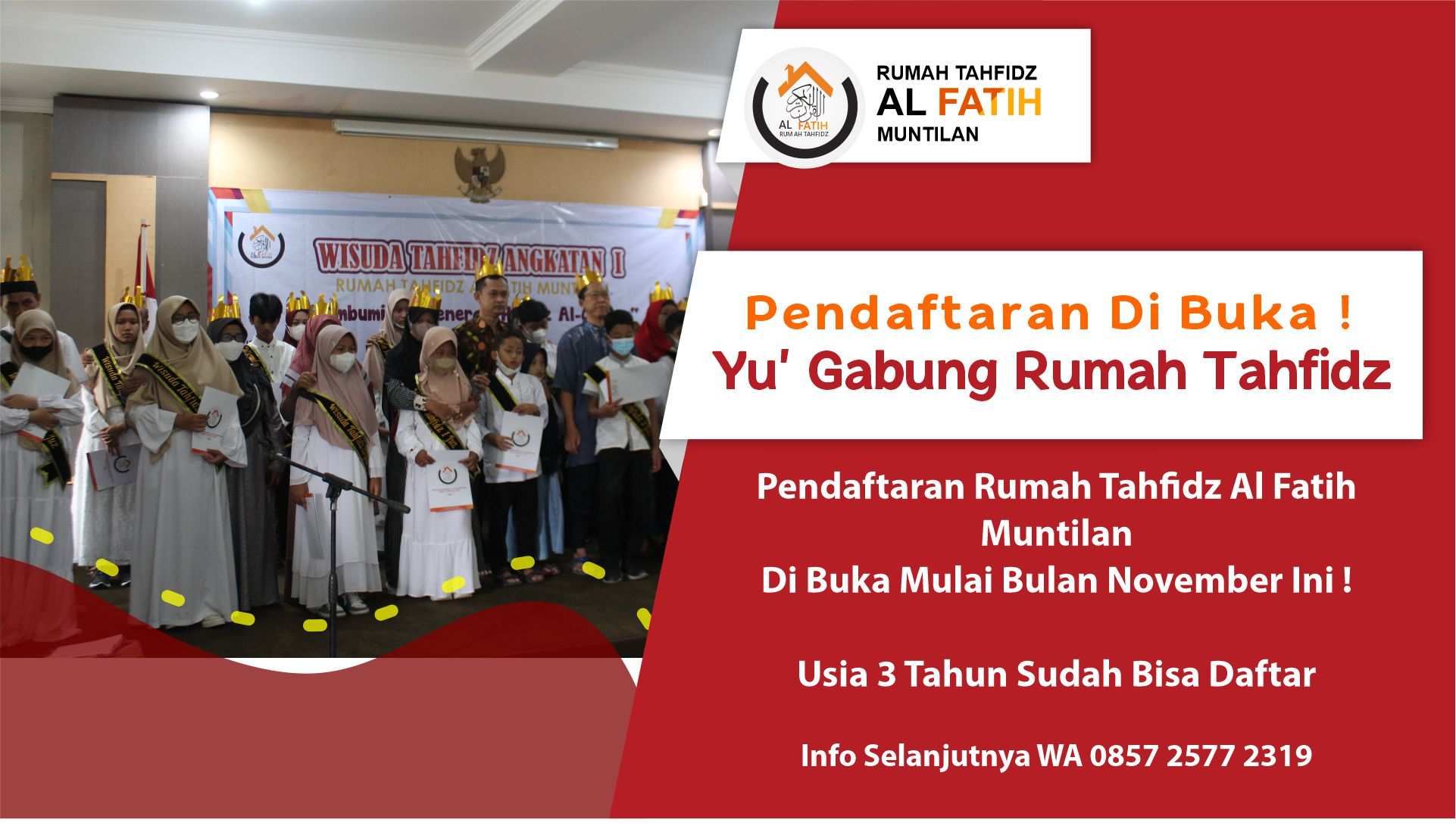 pendaftaran rumah tahfidz mertoyudan