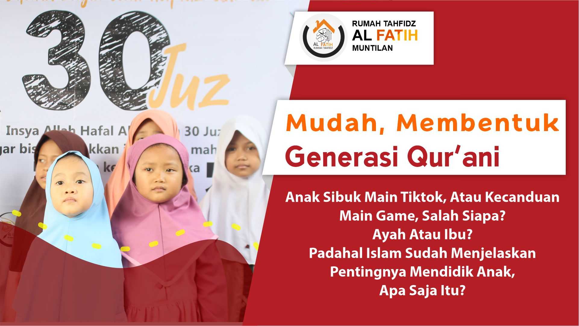 mencetak keluarga penghafal quran