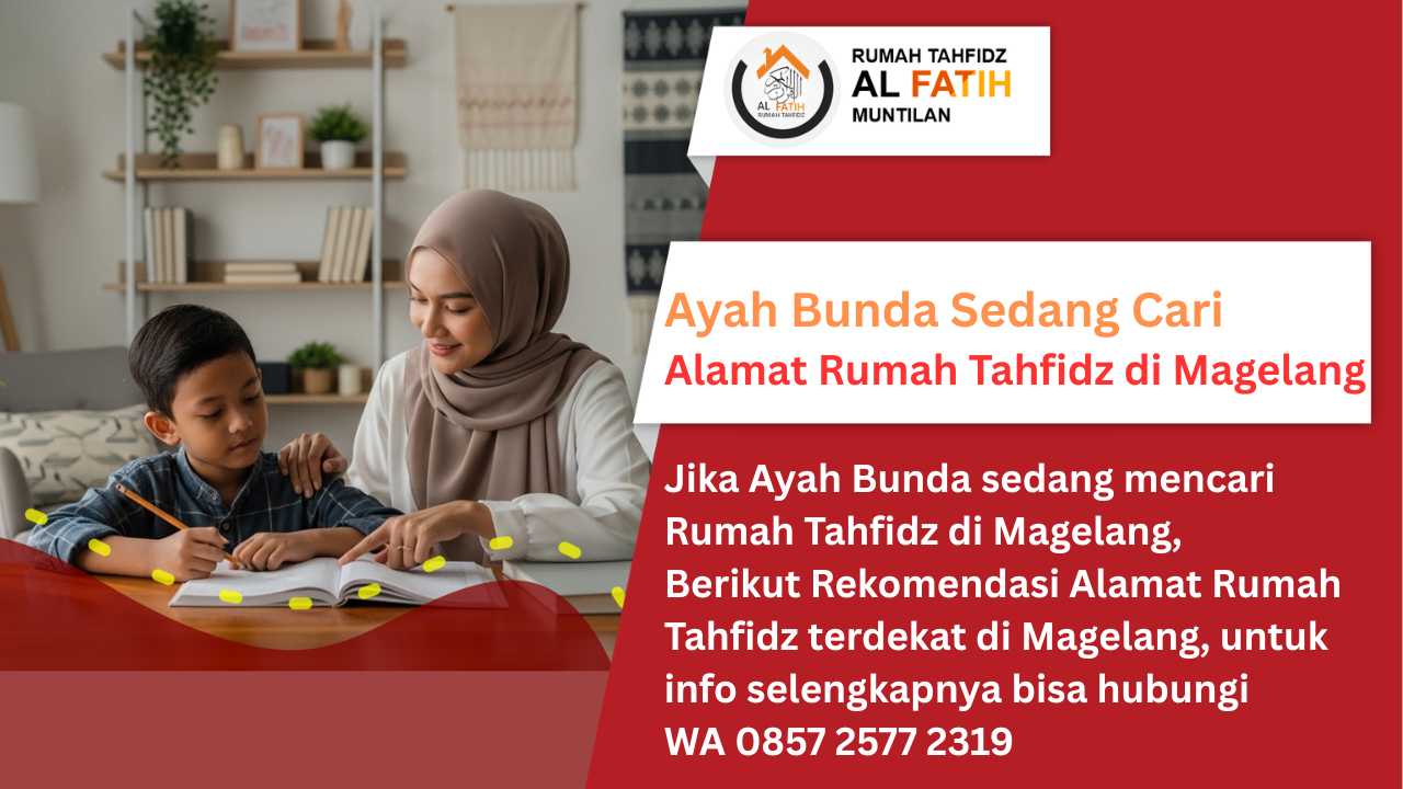 Alamat Rumah Tahfidz terdekat di Magelang